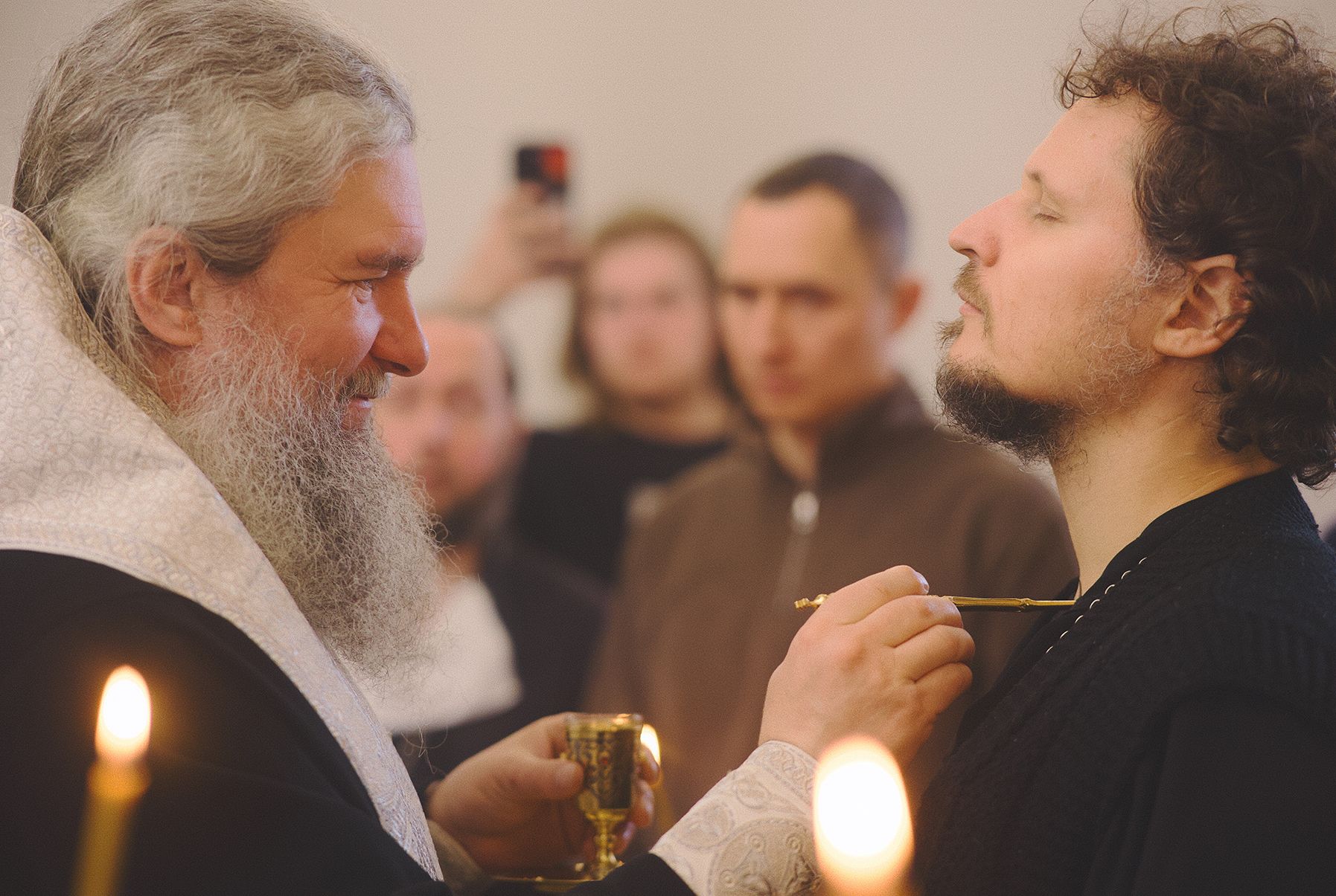 Подопечные БФ «НИКА» приняли участие в Таинстве Соборования, которое совершил Митрополит Евгений