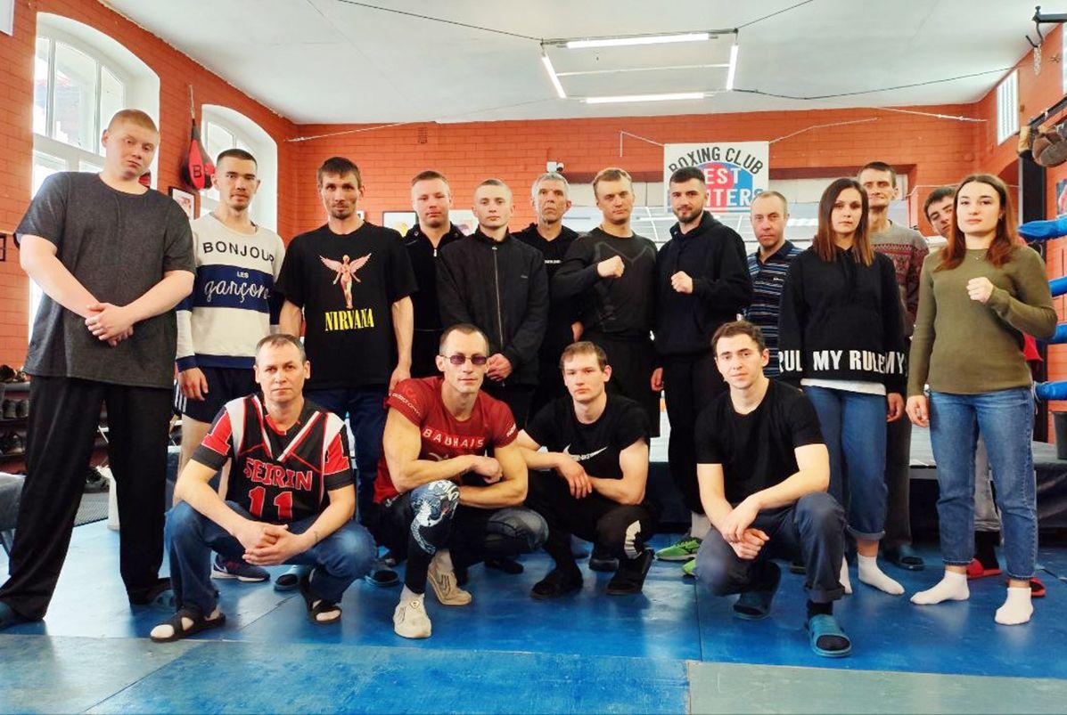 Тренировка в боксерском клубе «Бест Файтерс»